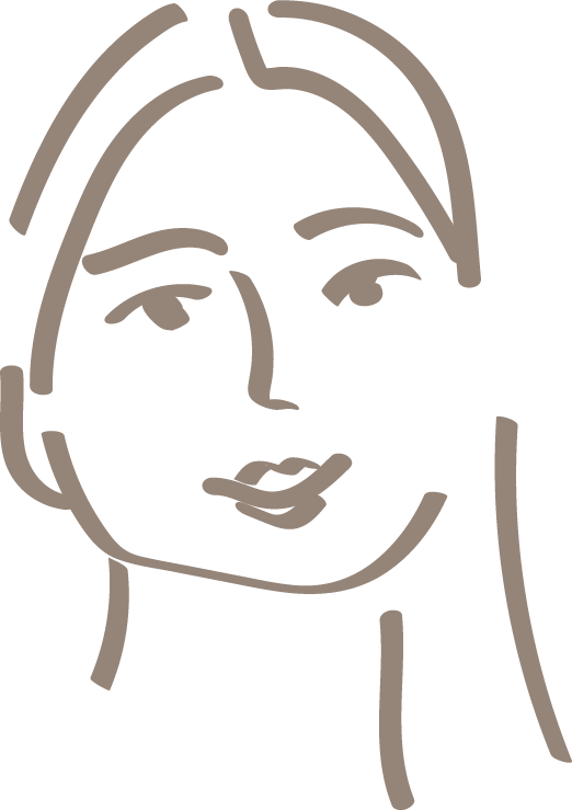 A line drawing of our mentor